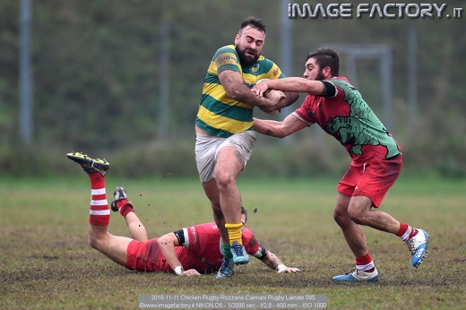 2018-11-11 Chicken Rugby Rozzano-Caimani Rugby Lainate 085